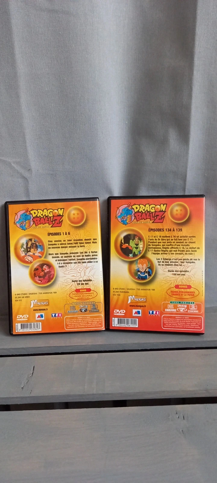 Conjunto de 2 DVDs Dragon Ball Z – photo 2